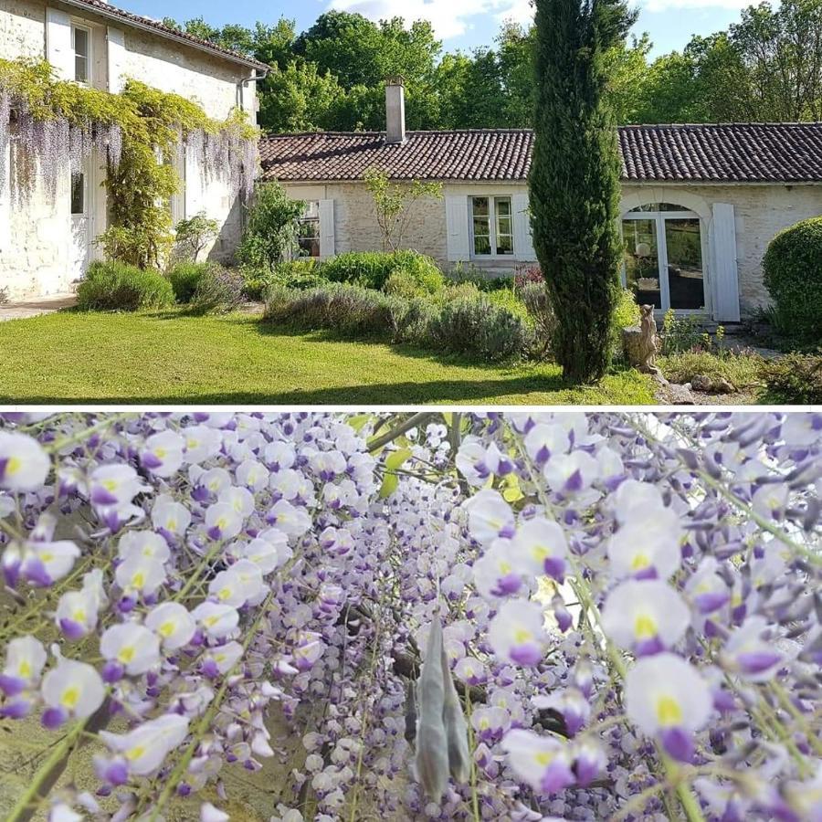 La Loge Du Grand Cedre, Chambre D'Hotes Socosy Hotell Fontcouverte  Exteriör bild